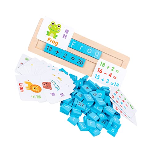 ZUNOXAZ Lernspielzeug Zahlen Rechenbausteine Holzspielzeug und Mathe Spiel Pädagogisches Sicheres Glattes Material Fördert Logisches und Worterkennung für Jungen und Mädchen ZUNOXAZ Lernspielzeug Zahlen Rechenbausteine Holzspielzeug und Mathe Spiel Pädagogisches Sicheres Glattes Material Fördert Logisches und Worterkennung für Jungen und Mädchen von ZUNOXAZ