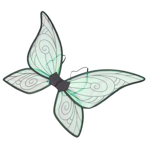 ZUNOXAZ Leuchtende Schmetterlingsflügel aus Gauze für Damen und Leichte Cosplay mit Warmem LED Licht für Kostüme Partys und Bühnenauftritte von ZUNOXAZ