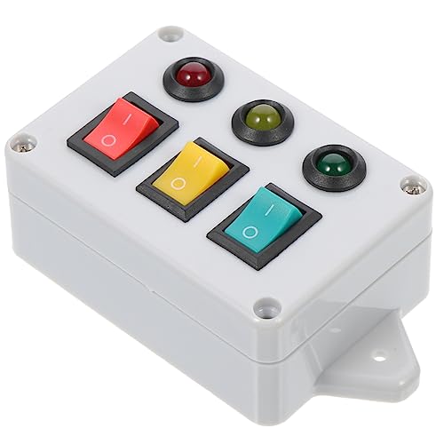 ZUNOXAZ Lichtschalter für Kleinkinder Kognitives Busy Board mit Farbzuordnung Montessori Schulspielzeug für Frühe Bildung Tragbar und Sicher ZUNOXAZ Lichtschalter für Kleinkinder Kognitives Busy Board mit Farbzuordnung Montessori Schulspielzeug für Frühe Bildung Tragbar und Sicher von ZUNOXAZ