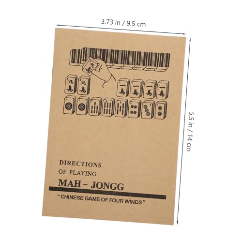 ZUNOXAZ Mahjong Lernbuch Englische Anleitung Umfassende Regeln und Strategien Detaillierte Anleitung für Spieler und Sammler Chinesisches Mahjong Lernhandbuch ZUNOXAZ Mahjong Lernbuch Englische Anleitung Umfassende Regeln und Strategien Detaillierte Anleitung für Spieler und Sammler Chinesisches Mahjong Lernhandbuch von ZUNOXAZ