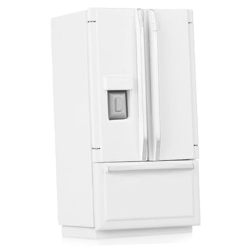 ZUNOXAZ Maßstab Doppeltüriger Mini Gefrierschrank Langlebiges für Realistische Küchenmöbel für Puppenhaus Zubehör ZUNOXAZ Maßstab Doppeltüriger Mini Gefrierschrank Langlebiges für Realistische Küchenmöbel für Puppenhaus Zubehör von ZUNOXAZ