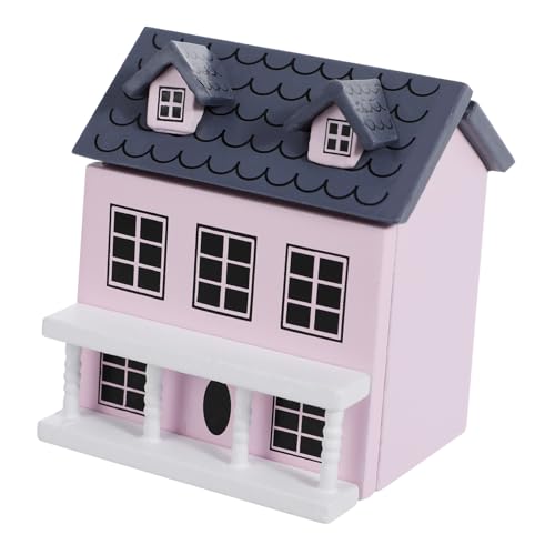 ZUNOXAZ Maßstab Holz Dekoratives Mikro Villen Modell Adorable Stilvolles Miniaturhaus für Puppenhaus Zubehör und Wohnatmosphäre ZUNOXAZ Maßstab Holz Dekoratives Mikro Villen Modell Adorable Stilvolles Miniaturhaus für Puppenhaus Zubehör und Wohnatmosphäre von ZUNOXAZ