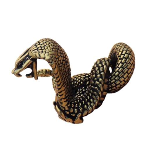 ZUNOXAZ Messing Schlange Figur Miniatur Ornament Schlangenform Deko Tierfigur für Wohnzimmer Schreibtisch Feng Shui Chinesisches Jahr Dekoration Detailreiche Handwerkskunst Langlebig ZUNOXAZ Messing Schlange Figur Miniatur Ornament Schlangenform Deko Tierfigur für Wohnzimmer Schreibtisch Feng Shui Chinesisches Jahr Dekoration Detailreiche Handwerkskunst Langlebig von ZUNOXAZ