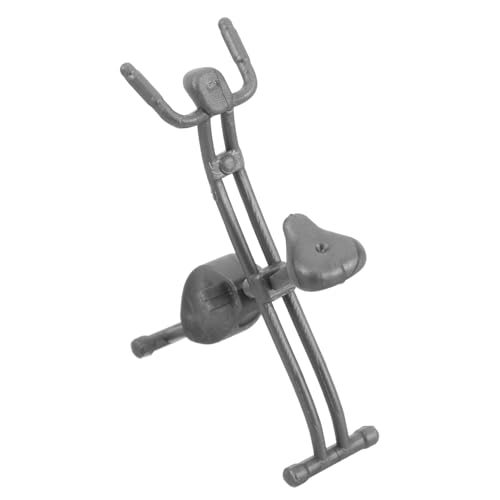 ZUNOXAZ Mikroszenen Sportausstattung Stilvolles Mini Gym Zubehör für Puppenhaus Einfach Zusammenzubauen für Miniatur Spielsets von ZUNOXAZ