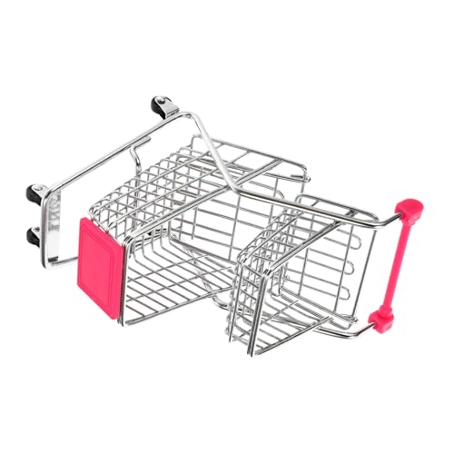 ZUNOXAZ Mini Einkaufswagen für Supermarkt Trolley Stabil und Langlebig Rollenspiel Zubehör für Geschenkidee für Geburtstage und Feste ZUNOXAZ Mini Einkaufswagen für Supermarkt Trolley Stabil und Langlebig Rollenspiel Zubehör für Geschenkidee für Geburtstage und Feste von ZUNOXAZ