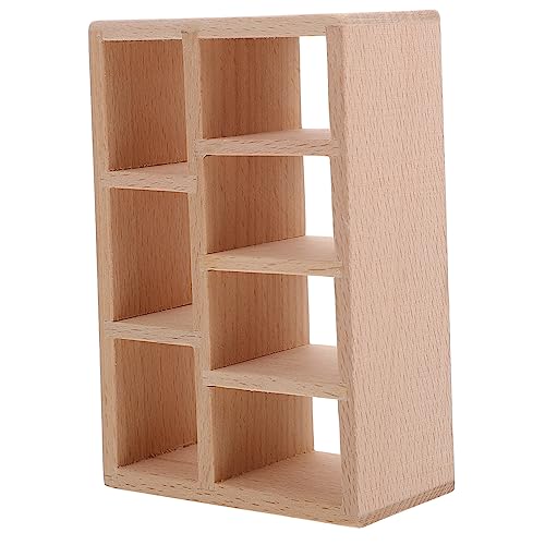 ZUNOXAZ Mini Kabinett Modell für Puppenhaus Miniaturregal Dekoratives Accessoire für DIY Mini Hausgestaltung für Sammler Lebendig und Praktisch von ZUNOXAZ