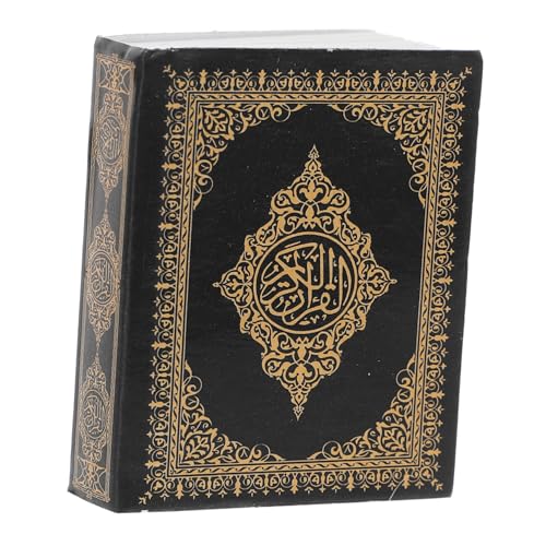 ZUNOXAZ Mini-Möbelmodell kinderkram Buch игрушки Kinderzimmerdekoration Living Room Decoration Toy Puppenhaus-Minibücher Miniaturbücher für Miniaturbuch für Papier Black von ZUNOXAZ