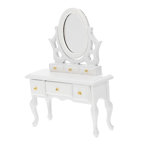 ZUNOXAZ Mini Schminktisch Modell für Puppenhaus Dekorative Miniature Dresser für DIY Innenraum Möbel für Kinderzimmer und Puppenstube Zubehör für Realistische Mini Szenen ZUNOXAZ Mini Schminktisch Modell für Puppenhaus Dekorative Miniature Dresser für DIY Innenraum Möbel für Kinderzimmer und Puppenstube Zubehör für Realistische Mini Szenen von ZUNOXAZ