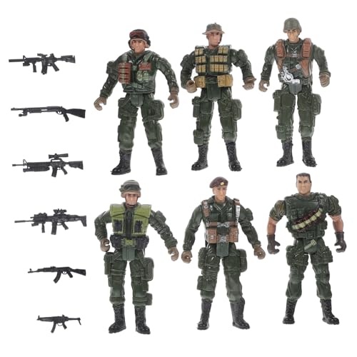 ZUNOXAZ Mini Soldaten Modell Teilig Kleine Militärfiguren aus Realistische Detailarbeit für Dekoration und Bildung für Sammler und Militärfans ZUNOXAZ Mini Soldaten Modell Teilig Kleine Militärfiguren aus Realistische Detailarbeit für Dekoration und Bildung für Sammler und Militärfans von ZUNOXAZ