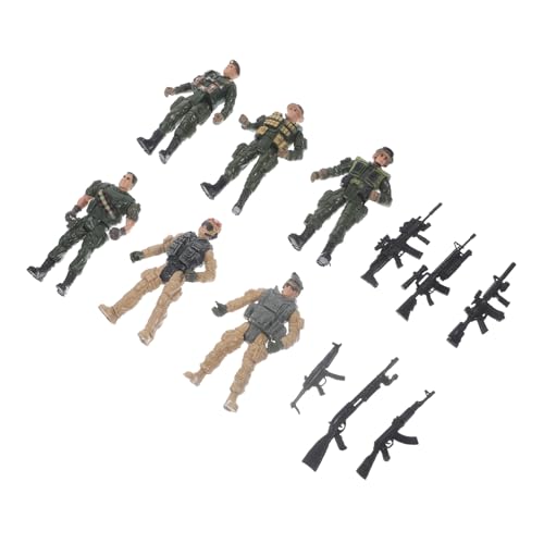 ZUNOXAZ Mini Soldatenmodelle Teilig Militärische Miniaturfiguren aus Kunststoff Detailreiche Actionfiguren für Sandtisch und Dioramen Dekoration Realistische Mini Soldaten für Sammler ZUNOXAZ Mini Soldatenmodelle Teilig Militärische Miniaturfiguren aus Kunststoff Detailreiche Actionfiguren für Sandtisch und Dioramen Dekoration Realistische Mini Soldaten für Sammler von ZUNOXAZ