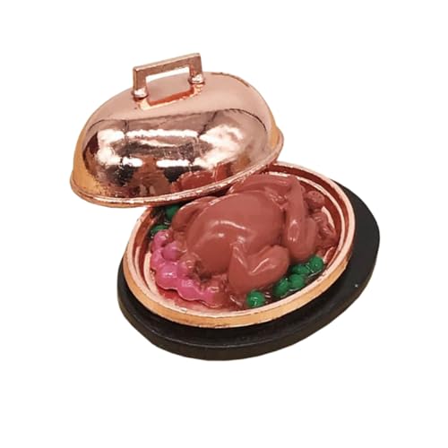 ZUNOXAZ Mini Turkey Figur Dekoration Spielhaus Zubehör Harte Harz Miniaturküche Tischdekoration Kreatives ZUNOXAZ Mini Turkey Figur Dekoration Spielhaus Zubehör Harte Harz Miniaturküche Tischdekoration Kreatives von ZUNOXAZ