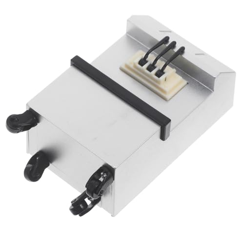 ZUNOXAZ Miniatur Eiscreme Maschine Puppenhaus Küchendeko Modell Mini Appliance Dekoration für DIY Miniaturküche Micro Landschaft Zubehör von ZUNOXAZ