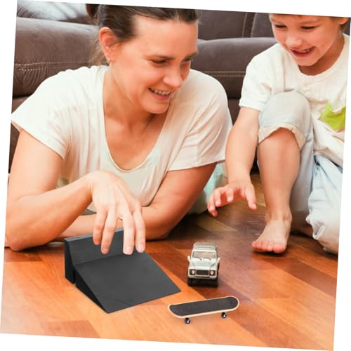 ZUNOXAZ Miniatur Fingerboard Skatepark Teiligem Hindernis Prop Interaktives für Fingerkoordination und Geschicklichkeit Geeignet für Finger Skateboard Training und Sammler von ZUNOXAZ