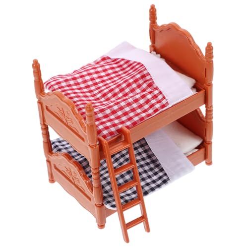 ZUNOXAZ Miniatur Puppenhaus Doppelbett mit Kissen und Decke Realistisch Gestaltetes Mini Schlafzimmermöbel Dekoratives Spielzeugbett für Puppenhaus und Kinderzimmer Kreatives Mini Betten ZUNOXAZ Miniatur Puppenhaus Doppelbett mit Kissen und Decke Realistisch Gestaltetes Mini Schlafzimmermöbel Dekoratives Spielzeugbett für Puppenhaus und Kinderzimmer Kreatives Mini Betten von ZUNOXAZ