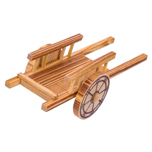 ZUNOXAZ Miniatur Schubkarren Modell aus Holz Realistisches Mini Trolley Modell für Tischdekoration und Garten Landschaft Detailgetreue Handwagen Simulation Vielseitig Einsetzbar ZUNOXAZ Miniatur Schubkarren Modell aus Holz Realistisches Mini Trolley Modell für Tischdekoration und Garten Landschaft Detailgetreue Handwagen Simulation Vielseitig Einsetzbar von ZUNOXAZ