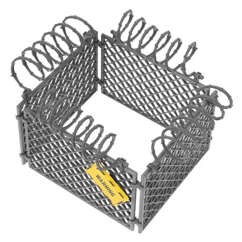 ZUNOXAZ Miniatur Schutzzaun aus Abs Kunststoff DIY Bausatz Robustes Kleines Zaun Accessoire für Soldaten und Militärische Szenen Vielseitig für Erwachsene Langlebig und Wiederverwendbar ZUNOXAZ Miniatur Schutzzaun aus Abs Kunststoff DIY Bausatz Robustes Kleines Zaun Accessoire für Soldaten und Militärische Szenen Vielseitig für Erwachsene Langlebig und Wiederverwendbar von ZUNOXAZ