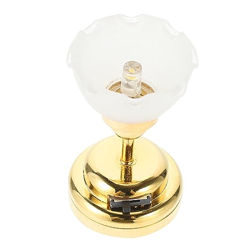 ZUNOXAZ Miniaturisierte Deckenlampe für Puppenhaus Elegante LED Blumenlampe für DIY Puppenmöbel und Miniaturdekorationen Mini Häuser und für Puppenhausliebhaber ZUNOXAZ Miniaturisierte Deckenlampe für Puppenhaus Elegante LED Blumenlampe für DIY Puppenmöbel und Miniaturdekorationen Mini Häuser und für Puppenhausliebhaber von ZUNOXAZ