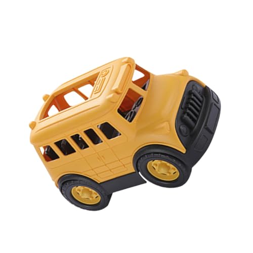 ZUNOXAZ Modellautospielzeug interessantes Fahrzeugspielzeug Bus- Trägheits-Spielzeugauto-Modellbus lustiges Kinderautospielzeug Fahrzeug Kinderspielzeug Busmodell Abs von ZUNOXAZ