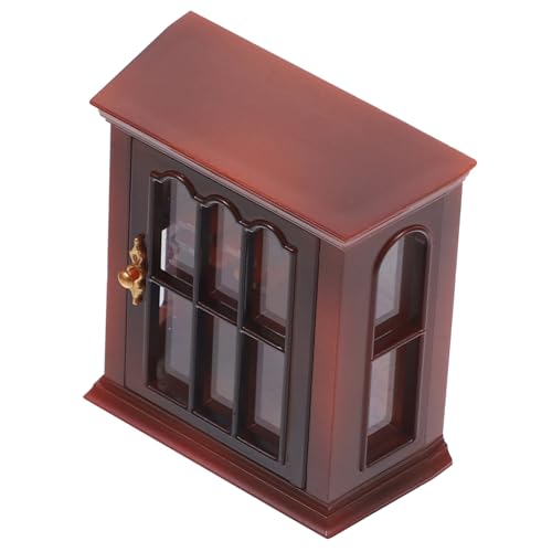 ZUNOXAZ Möbel Vintage Mini Hängeschrank für Puppenhaus Dekoratives Möbelstück aus Robustem Kunststoff DIY Bastelprojekte und Wohnaccessoires ZUNOXAZ Möbel Vintage Mini Hängeschrank für Puppenhaus Dekoratives Möbelstück aus Robustem Kunststoff DIY Bastelprojekte und Wohnaccessoires von ZUNOXAZ
