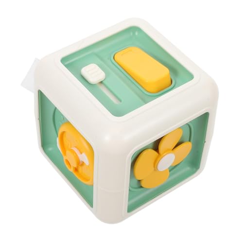 ZUNOXAZ Montessori Busy Cube Sechsseitig Kognitives Lernspielzeug zur Feinmotorik Räumliches Denken für Kleinkinder Jungen Mädchen Eltern-Junge Mädchen-Spiele von ZUNOXAZ