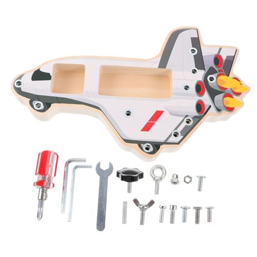 ZUNOXAZ Montessori Holz Busy Board UFO Design Frühförderung Aktivitätsbrett Kreatives Lernspielzeug für Jungen Mädchen Ab Jahr aus Robustem Material ZUNOXAZ Montessori Holz Busy Board UFO Design Frühförderung Aktivitätsbrett Kreatives Lernspielzeug für Jungen Mädchen Ab Jahr aus Robustem Material von ZUNOXAZ