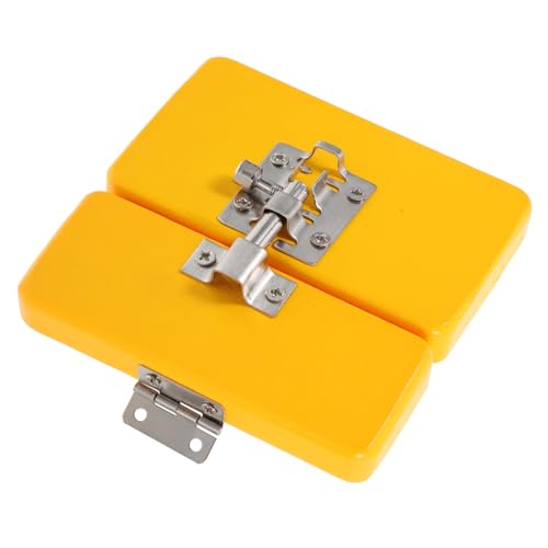 ZUNOXAZ Motorikspielzeug Holz Türverschluss DIY Busy Board Zubehör für Feinmotorische Entwicklung und Sensorische Altersgerecht Ab Jahren Robustes Lernspielzeug ZUNOXAZ Motorikspielzeug Holz Türverschluss DIY Busy Board Zubehör für Feinmotorische Entwicklung und Sensorische Altersgerecht Ab Jahren Robustes Lernspielzeug von ZUNOXAZ