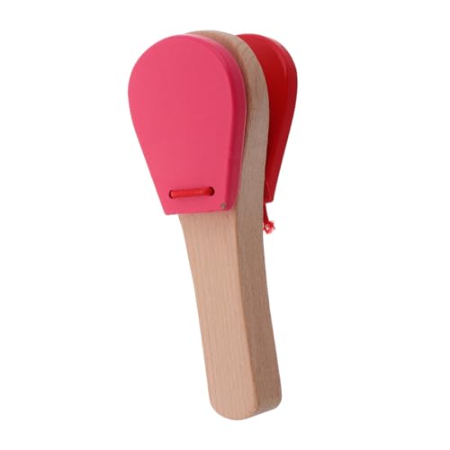 ZUNOXAZ Musik Instrumente für Rhythmusinstrumente Handpercussion-Kastagnetten Musikalisches Babyspielzeug Musikspielzeug für Babys musikalische Klöppel hölzern rot ZUNOXAZ Musik Instrumente für Rhythmusinstrumente Handpercussion-Kastagnetten Musikalisches Babyspielzeug Musikspielzeug für Babys musikalische Klöppel hölzern rot von ZUNOXAZ