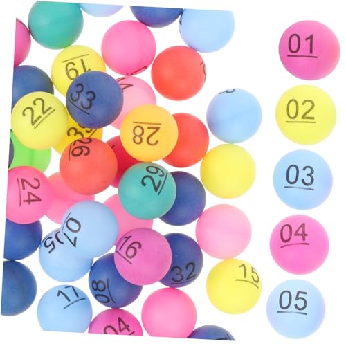 ZUNOXAZ Nummerierte Lotteriebälle aus Robustem Farbige Nahtlose Raffle Bälle für Party Tombola Spiele Leicht Bruchfest Wiederverwendbar für und Event ZUNOXAZ Nummerierte Lotteriebälle aus Robustem Farbige Nahtlose Raffle Bälle für Party Tombola Spiele Leicht Bruchfest Wiederverwendbar für und Event von ZUNOXAZ