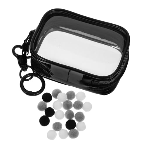 ZUNOXAZ PVC Mini Display Tasche mit Schutzstruktur Transparenter Organizer mit Schlüsselanhänger Praktische Aufbewahrung für Puppen Figuren und Schmuck Vielseitig und Leicht zu Reinigen ZUNOXAZ PVC Mini Display Tasche mit Schutzstruktur Transparenter Organizer mit Schlüsselanhänger Praktische Aufbewahrung für Puppen Figuren und Schmuck Vielseitig und Leicht zu Reinigen von ZUNOXAZ