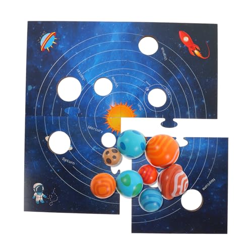 ZUNOXAZ Planetenkognitive Toys Planeten-Puzzle- Denksportaufgaben Rätsel hölzernes beschäftigtes Brett Sonnensystemmodell für Lernziele Board Montessori-Lernspielzeug Holz ZUNOXAZ Planetenkognitive Toys Planeten-Puzzle- Denksportaufgaben Rätsel hölzernes beschäftigtes Brett Sonnensystemmodell für Lernziele Board Montessori-Lernspielzeug Holz von ZUNOXAZ