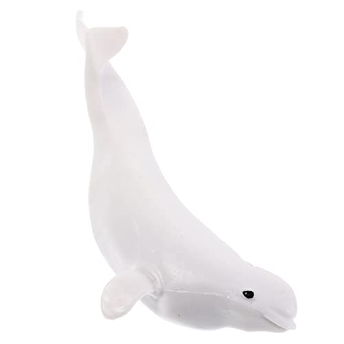 ZUNOXAZ Plastik Wal Figur Realistische Simulationswal Tierfigur für Kinderzimmer Dekoration Tiermodell zum für Lernspielzeug aus Hochwertigem Material von ZUNOXAZ