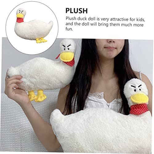 ZUNOXAZ Plüsch Kuscheltier Ente Weiß Klein Weiches Stofftier Dekokissen Sofa Kissen Niedliche Deko für Party und Zuhause ZUNOXAZ Plüsch Kuscheltier Ente Weiß Klein Weiches Stofftier Dekokissen Sofa Kissen Niedliche Deko für Party und Zuhause von ZUNOXAZ