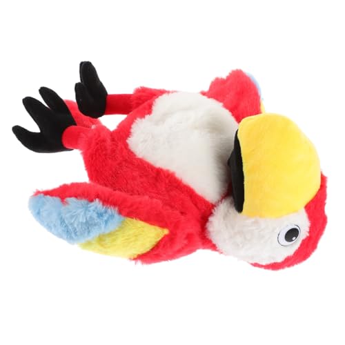 ZUNOXAZ Plüsch Papagei Handpuppe Interaktives Lernspielzeug für Frühpädagogik Storytelling für Kindergarten und Zuhause ZUNOXAZ Plüsch Papagei Handpuppe Interaktives Lernspielzeug für Frühpädagogik Storytelling für Kindergarten und Zuhause von ZUNOXAZ