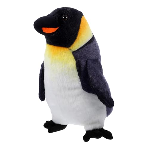 ZUNOXAZ Plüsch Pinguin Kuscheltier Realistisch Gefälschter Meeresbewohner Weiches Plüschspielzeug für Kindgerechtes Geschenk als Sofa Kissen und Lernspielzeug Geeignet von ZUNOXAZ