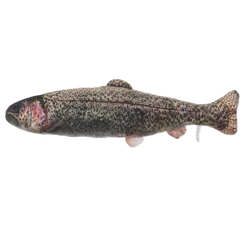 ZUNOXAZ Plüschkissen In Fischform Weiches Und Realistisches Plüschfischspielzeug Für – Süße Puppe Als Dekoration Für Zuhause Reisen Und Spaß Im Freien von ZUNOXAZ