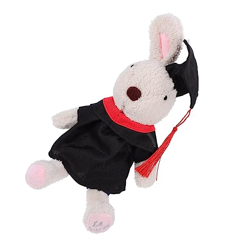 ZUNOXAZ Plüschspielzeugpuppe Plüschtier Hase lustiger Plüsch Graduation Plüschspielzeug Grad-Plüschpuppe Aber Abschluss-Tierspielzeug Stickiger Spielzeuggefallen PP Baumwolle Beige ZUNOXAZ Plüschspielzeugpuppe Plüschtier Hase lustiger Plüsch Graduation Plüschspielzeug Grad-Plüschpuppe Aber Abschluss-Tierspielzeug Stickiger Spielzeuggefallen PP Baumwolle Beige von ZUNOXAZ