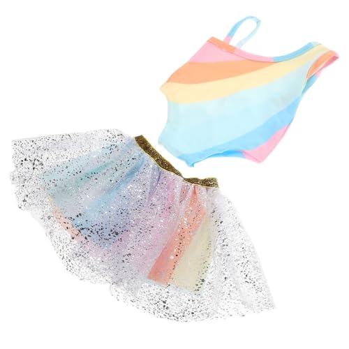 ZUNOXAZ Puppen Tüllrock für Mädchen Glitzernder Regenbogen Tutu Rock Prinzessin Ballett Kleid Weicher Passend für Puppen für Party Verkleidung und Rollenspiel ZUNOXAZ Puppen Tüllrock für Mädchen Glitzernder Regenbogen Tutu Rock Prinzessin Ballett Kleid Weicher Passend für Puppen für Party Verkleidung und Rollenspiel von ZUNOXAZ