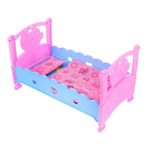 ZUNOXAZ Puppenbettspielzeug Babypuppen Mädchen Realistisch Möbel Für Puppenbetten Zubehör Dollhouse Schlafzimmermöbel Krippenspielzeug Miniaturmöbel Plastik ZUNOXAZ Puppenbettspielzeug Babypuppen Mädchen Realistisch Möbel Für Puppenbetten Zubehör Dollhouse Schlafzimmermöbel Krippenspielzeug Miniaturmöbel Plastik von ZUNOXAZ