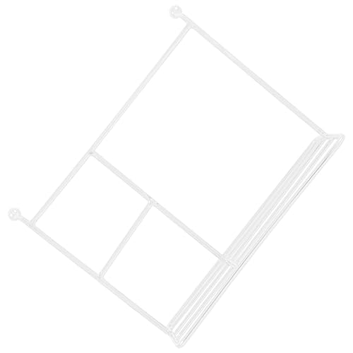 ZUNOXAZ Puppenhaus Kleiderständer Kleiderbügel für Puppen Stabiler Metallkleiderhalter Perfektes Zubehör zur Aufbewahrung und Präsentation von Puppenkleidung und Praktisch von ZUNOXAZ