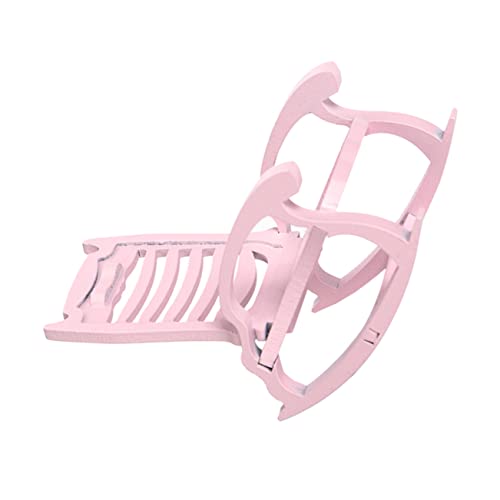 ZUNOXAZ Puppenhaus Möbel Mini Strandstuhl Cake Topper für DIY Mikro Landschaft Geeignet für Garten Blumen Fotodeko und Bastelprojekte von ZUNOXAZ