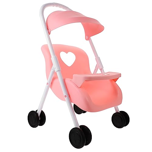 ZUNOXAZ Puppenwagen Zubehör Niedlicher Puppenwagen für Puppenhaus Dekoration Langlebig und Realistisch für Sammler Lachsrosa ZUNOXAZ Puppenwagen Zubehör Niedlicher Puppenwagen für Puppenhaus Dekoration Langlebig und Realistisch für Sammler Lachsrosa von ZUNOXAZ