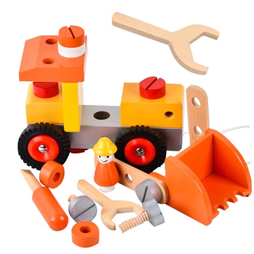 ZUNOXAZ Puzzle Bagger Modell Baufahrzeug Lernspielzeug für Jungen Mädchen Farbige Bausteine Kompaktes Tragbares Konstruktionsspielzeug Feinmotorik und Kommunikation ZUNOXAZ Puzzle Bagger Modell Baufahrzeug Lernspielzeug für Jungen Mädchen Farbige Bausteine Kompaktes Tragbares Konstruktionsspielzeug Feinmotorik und Kommunikation von ZUNOXAZ