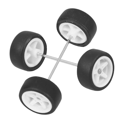 ZUNOXAZ Rc Auto Ersatzreifen aus Weißem Gummi Langlebige Modellauto Felgen Einfache Montage Vielseitig für Spielzeugfahrzeuge und Rc Autos Geeignet Robuste Straßenhaftung und Flexible ZUNOXAZ Rc Auto Ersatzreifen aus Weißem Gummi Langlebige Modellauto Felgen Einfache Montage Vielseitig für Spielzeugfahrzeuge und Rc Autos Geeignet Robuste Straßenhaftung und Flexible von ZUNOXAZ