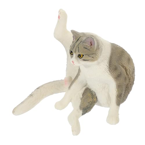 ZUNOXAZ Realistische Katzenfigur aus Kunststoff Kleine Dekorative Katzenstatue Detailgetreues Desktop Ornament für Zuhause und Büro Stabiles Modell als für Katzenliebhaber ZUNOXAZ Realistische Katzenfigur aus Kunststoff Kleine Dekorative Katzenstatue Detailgetreues Desktop Ornament für Zuhause und Büro Stabiles Modell als für Katzenliebhaber von ZUNOXAZ