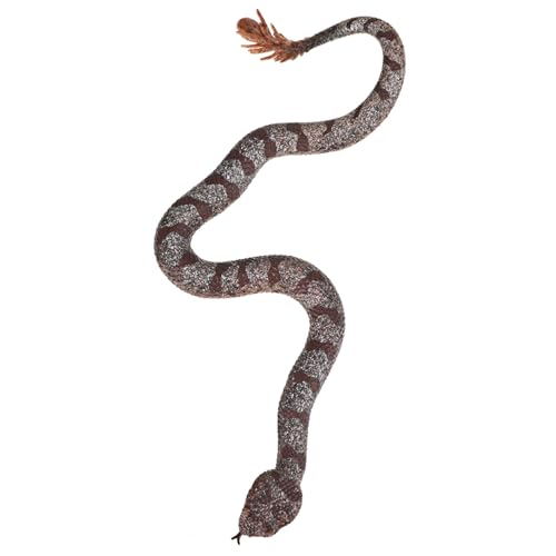 ZUNOXAZ Realistische TPR Silikonschlange Beweglich Gartenschlange Attraktive Dekoration Halloween Streichspielzeug für Erwachsene ZUNOXAZ Realistische TPR Silikonschlange Beweglich Gartenschlange Attraktive Dekoration Halloween Streichspielzeug für Erwachsene von ZUNOXAZ
