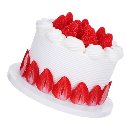 ZUNOXAZ Realistischer Deko Kuchen Fake Birthday Cake für Fotoshooting Fensterdekoration Event Requisit Filmset Prop Künstlicher Tortennachbau ZUNOXAZ Realistischer Deko Kuchen Fake Birthday Cake für Fotoshooting Fensterdekoration Event Requisit Filmset Prop Künstlicher Tortennachbau von ZUNOXAZ