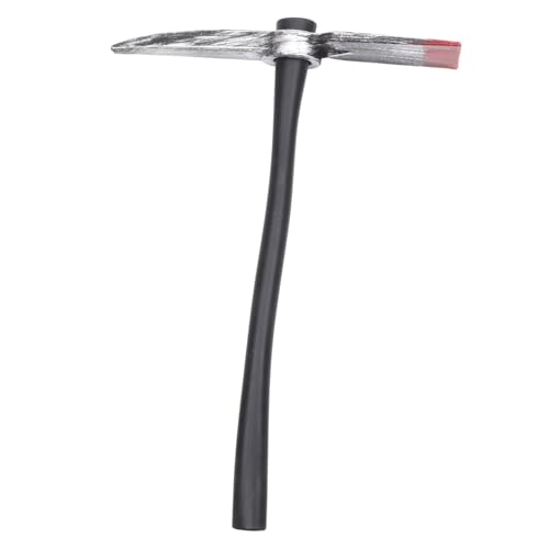 ZUNOXAZ Realistischer Halloween Deko Pickaxe Prop aus Robustem Kunststoff Leichtes Langlebiges Halloween Bühnenrequisit für Cosplay Party und Gruselige Verkleidungen ZUNOXAZ Realistischer Halloween Deko Pickaxe Prop aus Robustem Kunststoff Leichtes Langlebiges Halloween Bühnenrequisit für Cosplay Party und Gruselige Verkleidungen von ZUNOXAZ