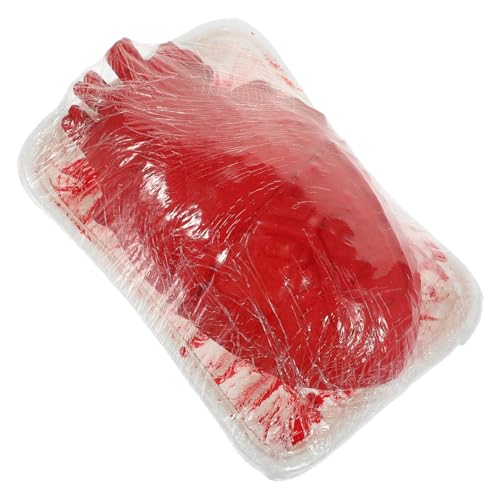 ZUNOXAZ Realistisches Halloween Herz Deko aus Kunststoff Tragbares Körperorgan Modell Gruseliges Horror für Themenpartys und Spukhaus Dekoration ZUNOXAZ Realistisches Halloween Herz Deko aus Kunststoff Tragbares Körperorgan Modell Gruseliges Horror für Themenpartys und Spukhaus Dekoration von ZUNOXAZ