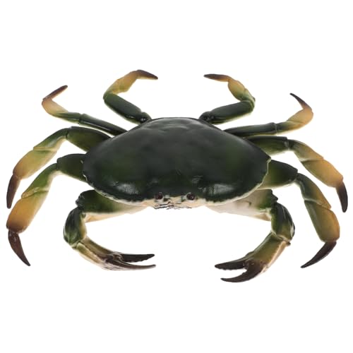 ZUNOXAZ Realistisches Krabbenmodell aus Kunststoff Lebensechte Tierfigur für Aquarium Deko Pädagogisches Ab Jahren Leicht und Detailgetreu für Garten und Schreibtisch von ZUNOXAZ