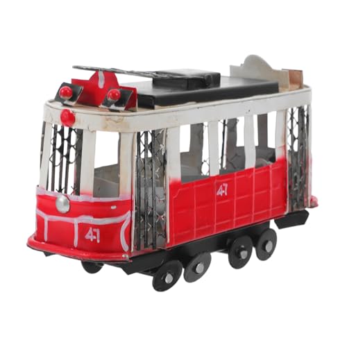 ZUNOXAZ Retro Eisenbus Statue Sammlerstück Nostalgisches Fahrzeug für Büro Zuhause Regaldeko Partys und Jubiläumsfeiern ZUNOXAZ Retro Eisenbus Statue Sammlerstück Nostalgisches Fahrzeug für Büro Zuhause Regaldeko Partys und Jubiläumsfeiern von ZUNOXAZ